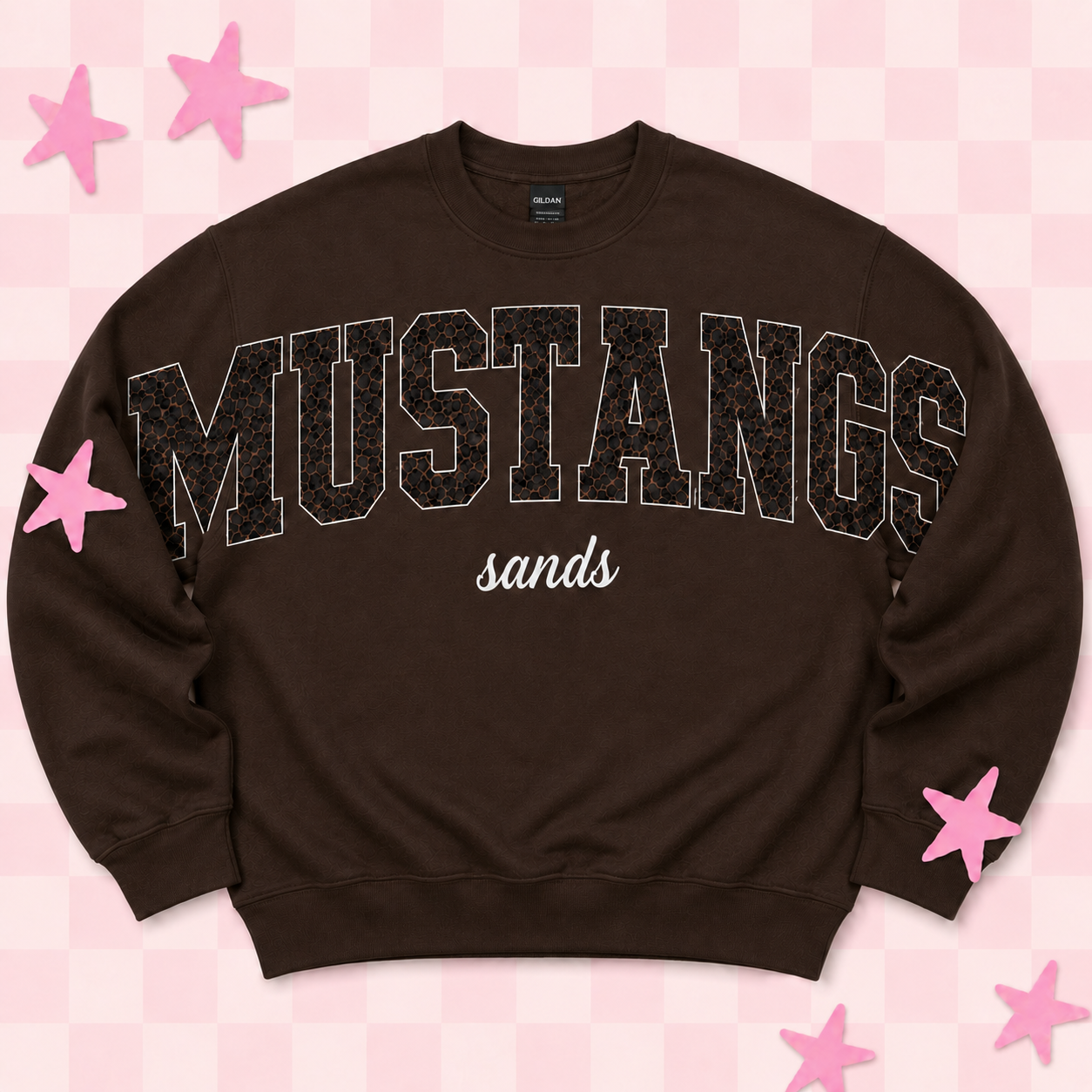 Sands Mustangs Jumbo Spirit Sweatshirt